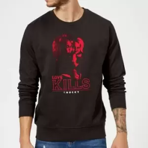 Image of Chucky Love Kills Sweatshirt - Black - M