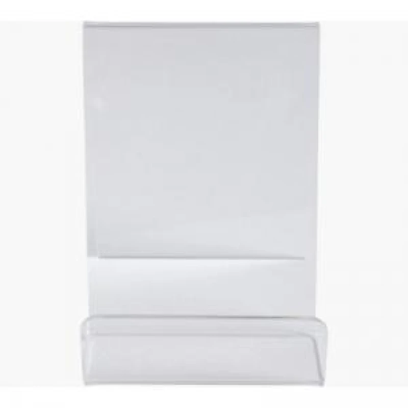 Image of Exacompta Exacompta Acrylic Display Easel 100 x 110 x 150mm Clear - 88258D 88258D