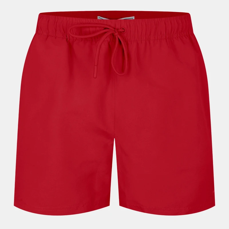 Image of Jack Wills Mid-Length Swim Shorts Mens Red male M