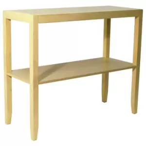 Image of Techstyle Anywhere Solid Wood Console / Side Table Natural