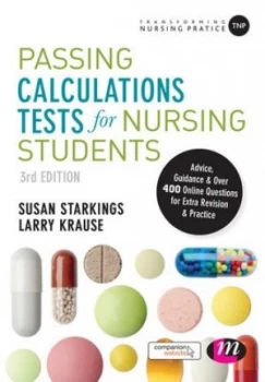 Image of Passing Calculations Tests for Nursing Students by Susan Starkings Book