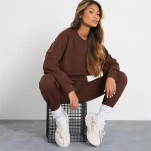 Image of I Saw It First Ultimate Oversized Sweatshirt - Brown