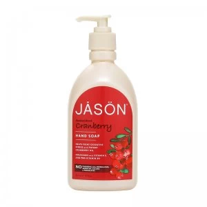 Image of Jason Antioxidant Cranberry Hand Soap Pump 473ml