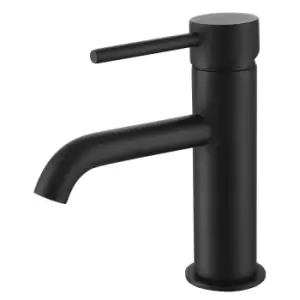 Image of Black Cloakroom Mono Basin Mixer Tap - Arissa