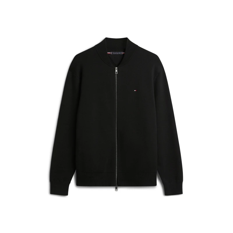 Image of Tommy Hilfiger Mens Baseball Crew Neck Jumper Black male S