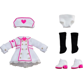 Image of Original Character Parts for Nendoroid Doll Figures Outfit Set Nurse - White