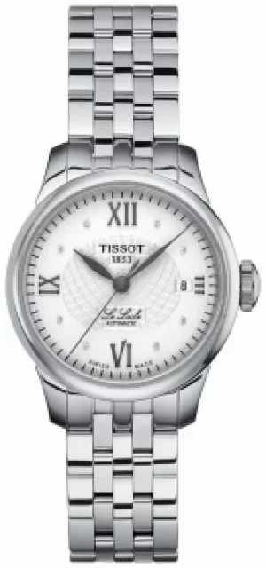Image of Tissot Womens Le Locle Thin Diamond Set Automatic Watch