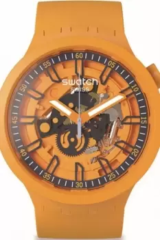 Image of Unisex Swatch Fresh Orange Watch SB01O101