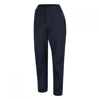 Image of Regatta Womens Highton Waterproof Overtrousers Long Leg - Navy