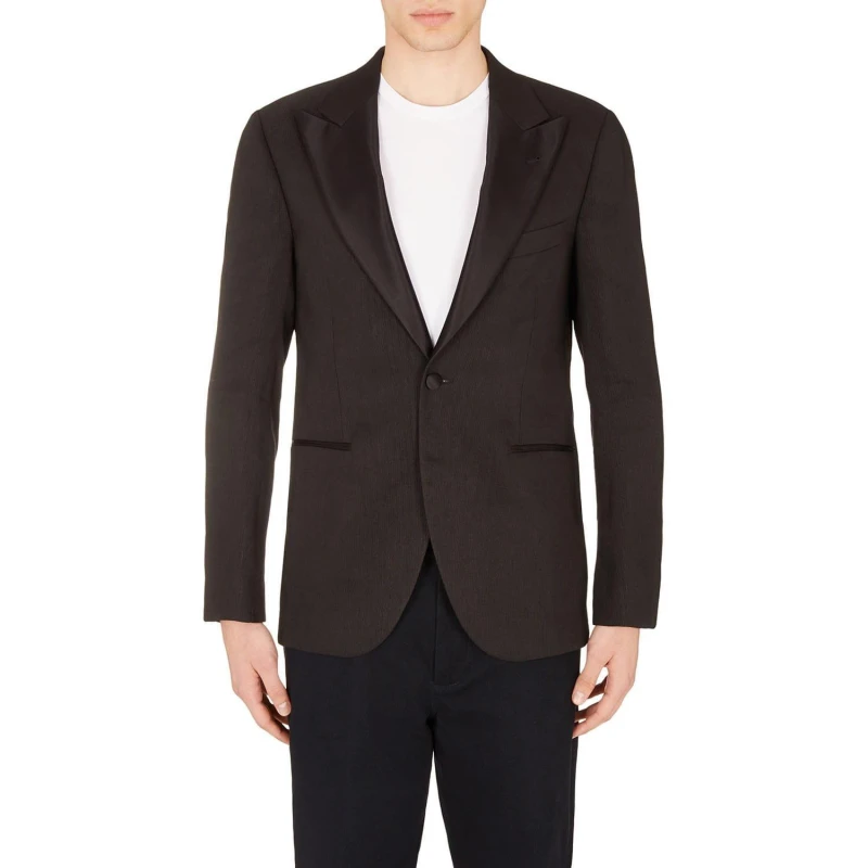 Image of Emporio Armani Blazer Blue male 40S