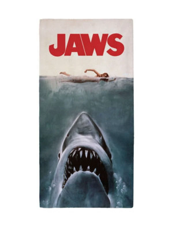 Image of Jaws Beach And Bath Cotton Towel