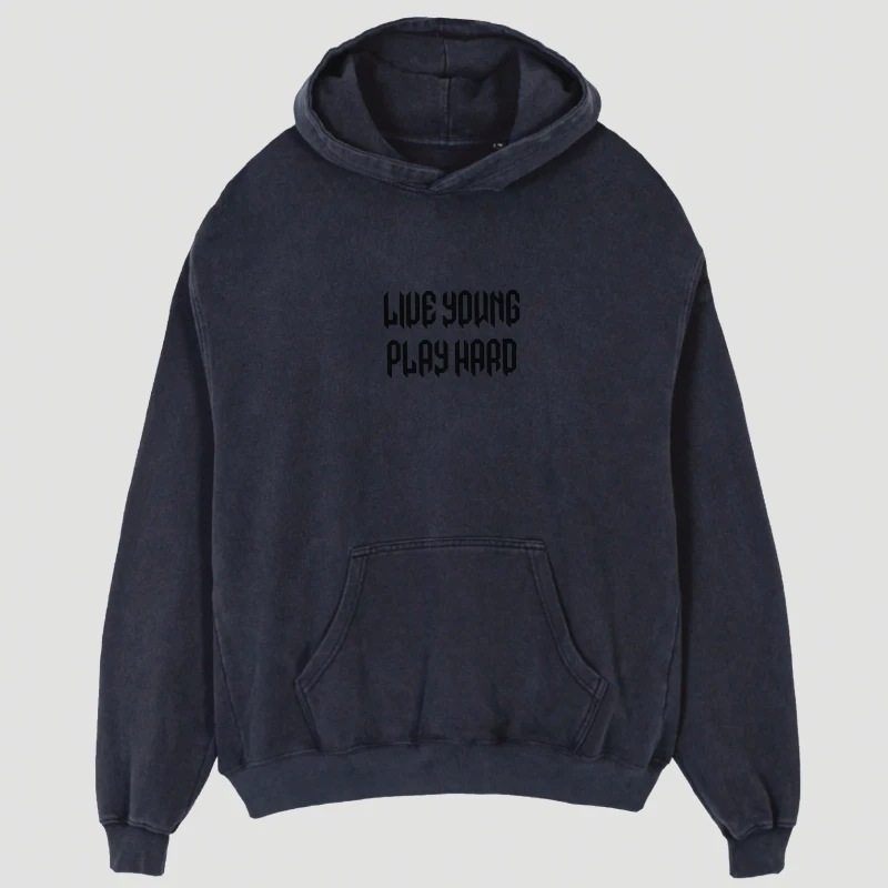 Image of LYPH Punk Hoodie Black male X Small