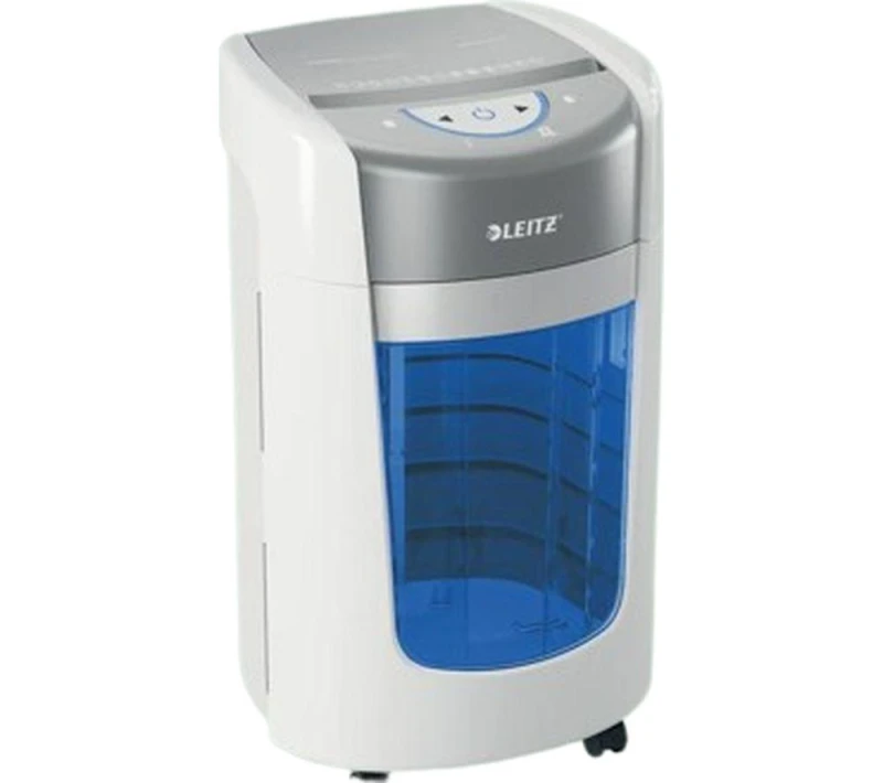 Image of LEITZ IQ OptiMax Small Office P5 Micro Cut Paper Shredder 4002432142477