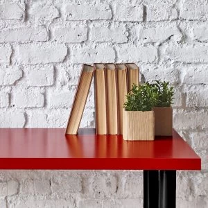 Image of Fablon Red Sticky Back Plastic Red