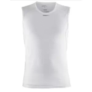 Image of Craft Mens Mesh Lightweight Vest Top (S) (White)