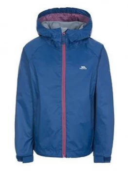 Image of Trespass Girls Impressed Jacket - Navy