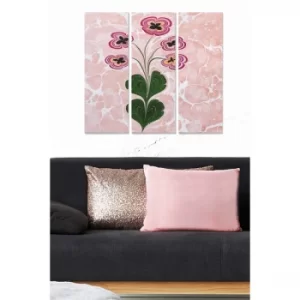 Image of MDF50707519 Multicolor Decorative MDF Painting (3 Pieces)