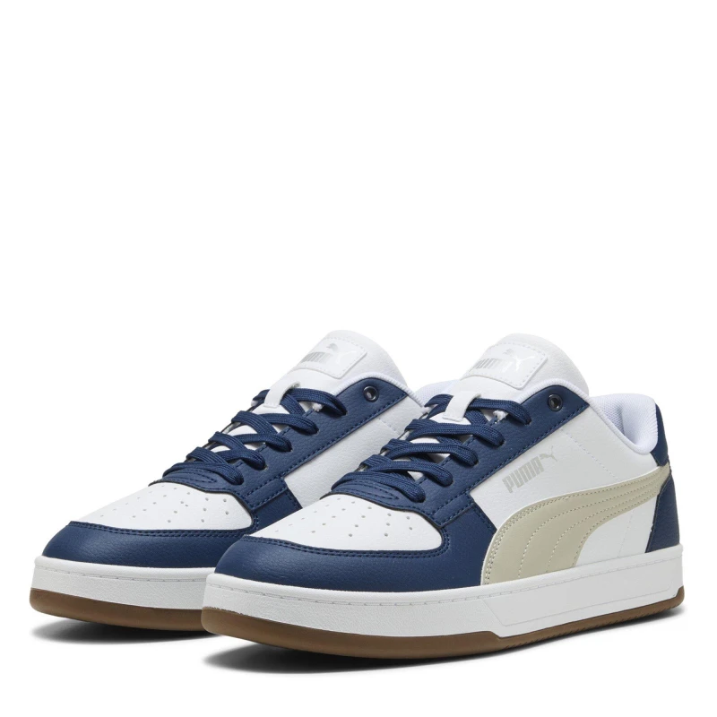 Image of Puma Caven Trainers Mens White/Blue/Gum male 8 (42)