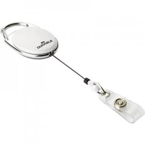 Image of Durable JOJO STYLE - 8324 Yoyo badge holder Stud-and-socket strap White 0.8 m 10 pcs/pack 832402 10 pcs