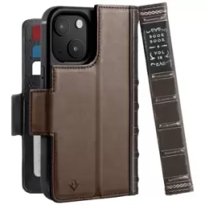 Image of Twelve South BookBook Booklet Apple iPhone 13 Brown