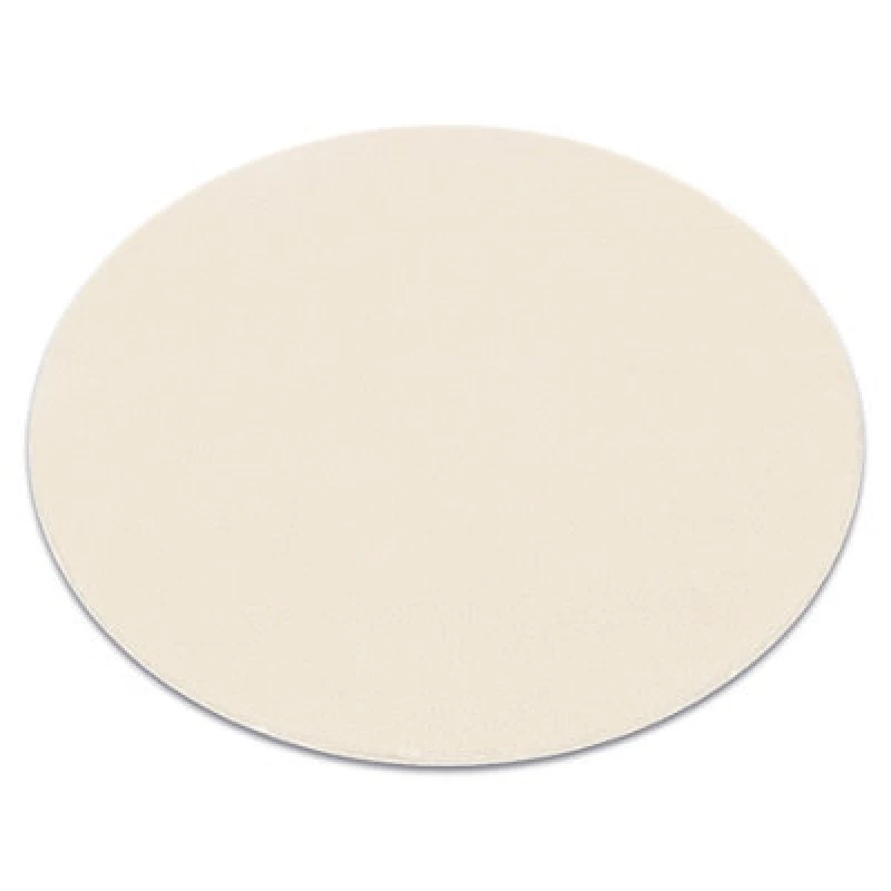 Image of RugsX Modern Washing Carpet Lindo Circle Cream, Anti-Slip, Shaggy Circle 120 Cm