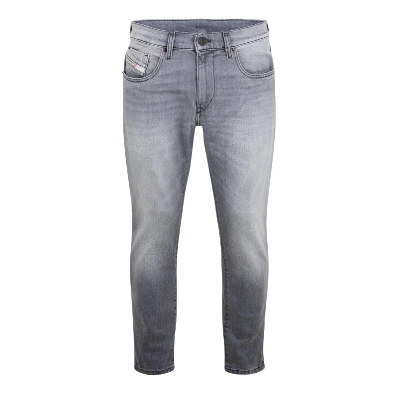 Image of Diesel Mens Straight Leg Jeans Grey male 27W S
