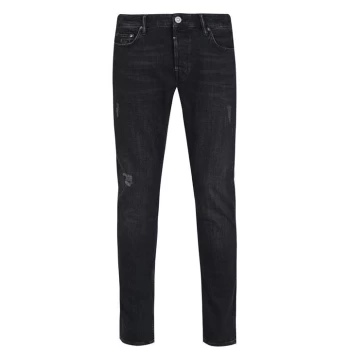 Image of AllSaints Rex - Washed Black