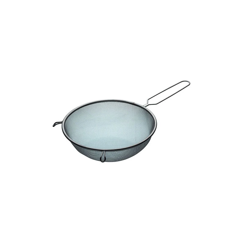 Image of Kitchencraft Stainless Steel 25cm Round Sieve Metallics