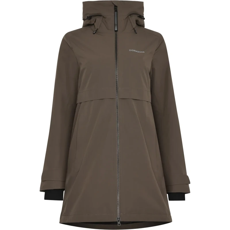 Image of Didriksons Womens parka Didriksons Helle 6 Marron Female 46