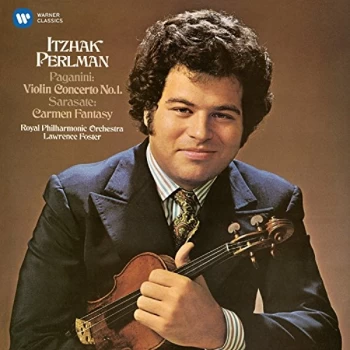 Image of Itzhak Perlman, RPO / Lawrence Foster - Paganini: Violin Concerto No. 1... CD