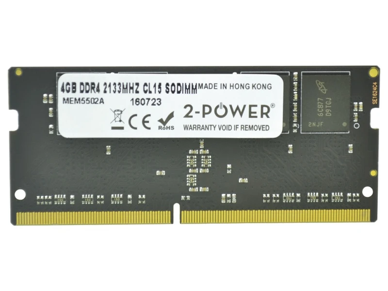 Image of 2-Power 4GB DDR4 2133MHz CL15 SODIMM Memory