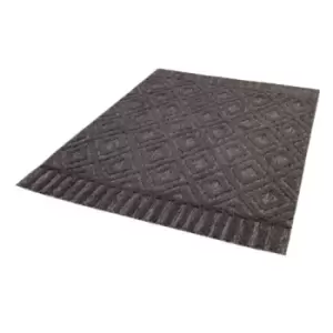 Image of Asiatic Salta Rug 080x150cm Charcoal Diamond