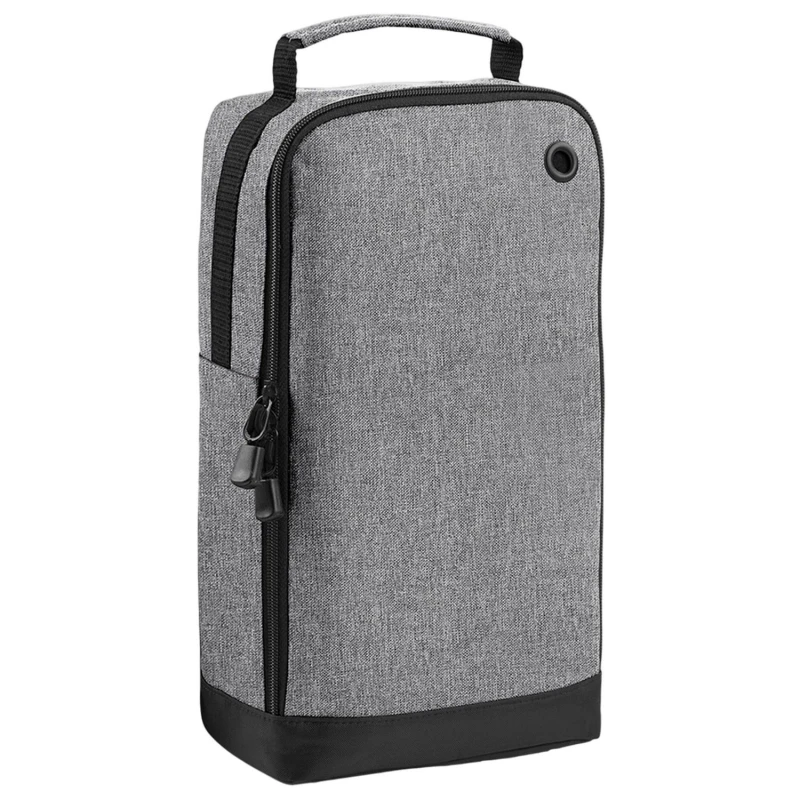 Image of Bagbase Mens Athleisure Sports Shoe Bag in Grey Grey Male