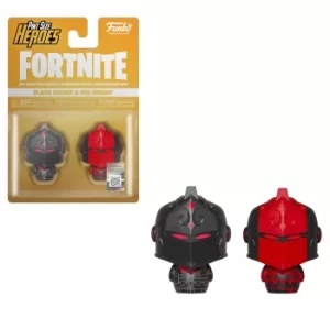 Image of Funko Fortnite Pint Size Heroes Black Knight and Red Knight 2-Pack