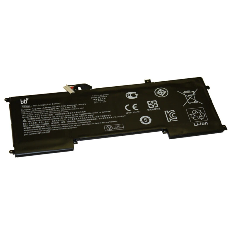 Image of BTI BTI 921408-2C1 compatible 53.61Wh 6-cell battery for HP Envy 13-AD100 921408-2C1-BTI