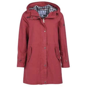 Image of Barbour Womens Pintail Casual Jacket Mulberry 12