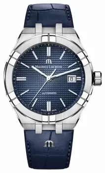 Image of Maurice Lacroix AI6008-SS001-430-1 Aikon Automatic Blue Dial Watch