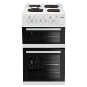 Image of Beko KD533AW Double Oven Electric Cooker
