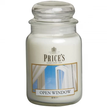 Image of Prices Candles Open Window Scented Jar Candle