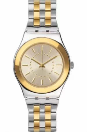 Image of Swatch Goldensilver Watch YLS207G