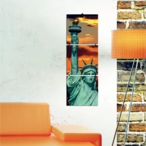 Image of G5 Multicolor Decorative MDF Painting (3 Pieces)