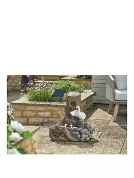 Image of Smart Solar Feather Falls Solar Water Feature