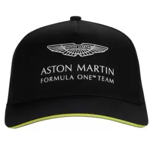 Image of 2021 Aston Martin F1 Official Team Lance Stroll Cap - Black