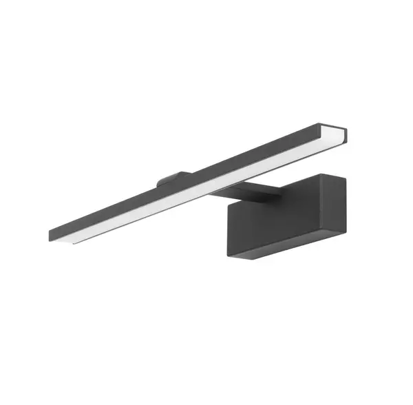 Image of Nora LED Bathroom Over Mirror Light Black, Tinted, Neutral-White 4000K, IP44