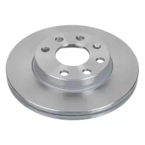 Image of febi bilstein Pair of Brake Disc Rotor 02806 fits Front OE 90121445,90121445