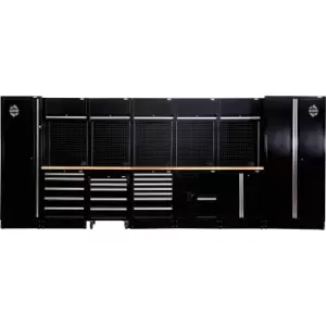 Image of Draper Bunker Hardwood Worktop Modular Storage System