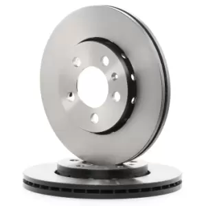 Image of TRW Brake disc DF2803 Brake rotor,Brake discs VW,AUDI,SKODA,Golf IV Schragheck (1J1),Golf V Schragheck (1K1),POLO (9N_),Polo Schragheck (6R1, 6C1)