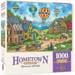 Image of Masterpieces Puzzle Hometown Gallery Passing Through Puzzle 1000 piece jigsaw puzzle