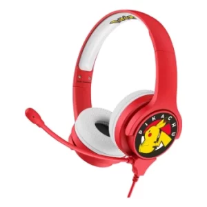Image of POKEMON Pikachu PK-SD-IBH Interactive Study Premier Kids Headphones