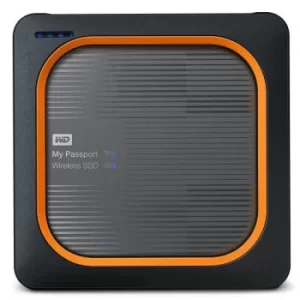 Image of Western Digital WD My Passport Wireless 250GB External Portable SSD Drive WDBAMJ2500AGY-EESN
